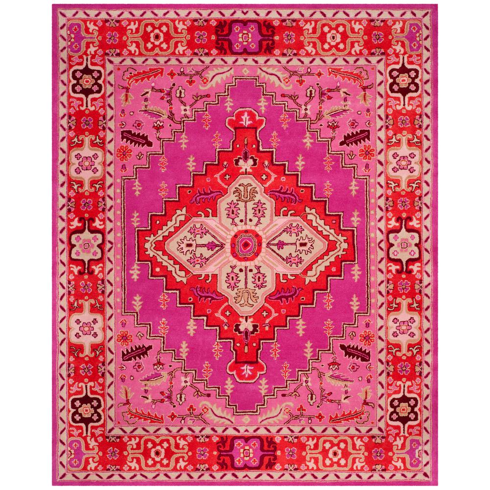 Safavieh Bellagio Red Pink 9 Ft X 12 Area Rug