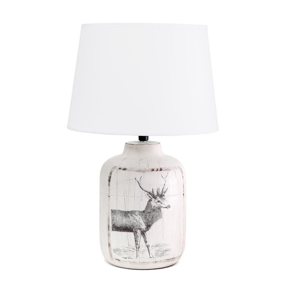 deer table lamp