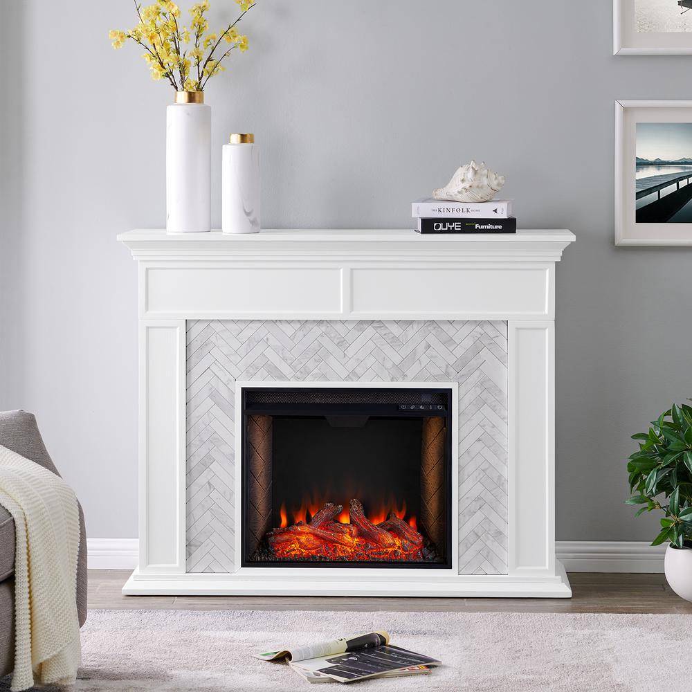 tiled fireplaces