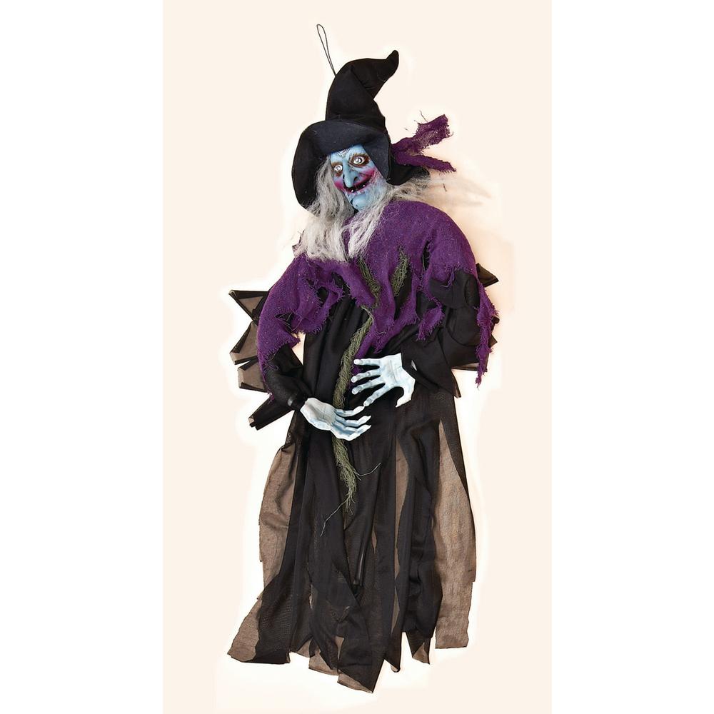 Witch Halloween Decorations Holiday Decorations The Home Depot