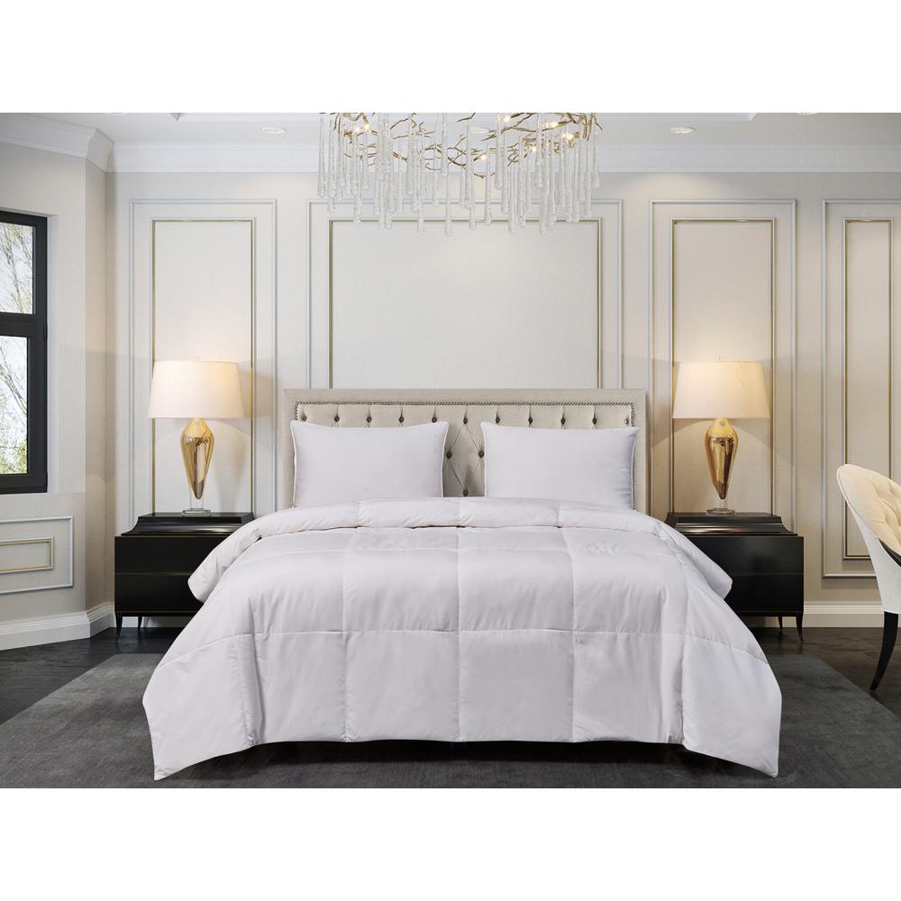 Blue Ridge Light Warmth White Queen Down Comforter 033005 The