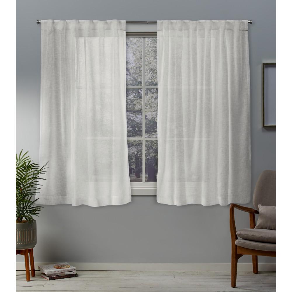 Snowflake Curtains Drapes Window Treatments The Home Depot