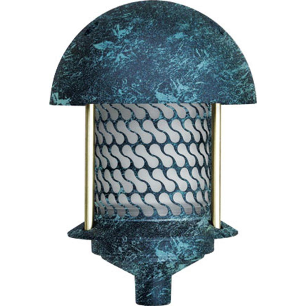 Filament Design Corbin 1-Light Verde Green Round Top Outdoor Pagoda Pathway... by Filament Design