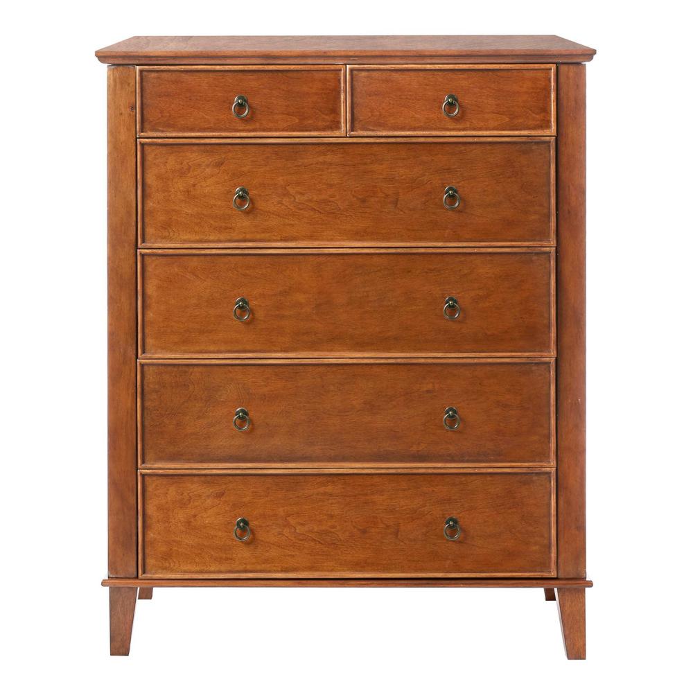 40/" Tall 4-Drawer Modern Dresser Chest Bedroom Storage Wood Furniture 6 Finishes