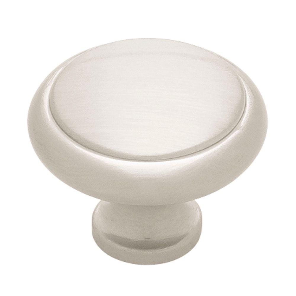 Liberty Contempo 11/8 in. Satin Nickel Basket Weave Knob