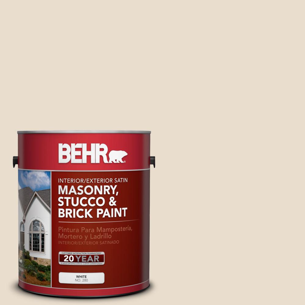 BEHR Premium 5 gal. 23 Antique White Elastomeric Masonry