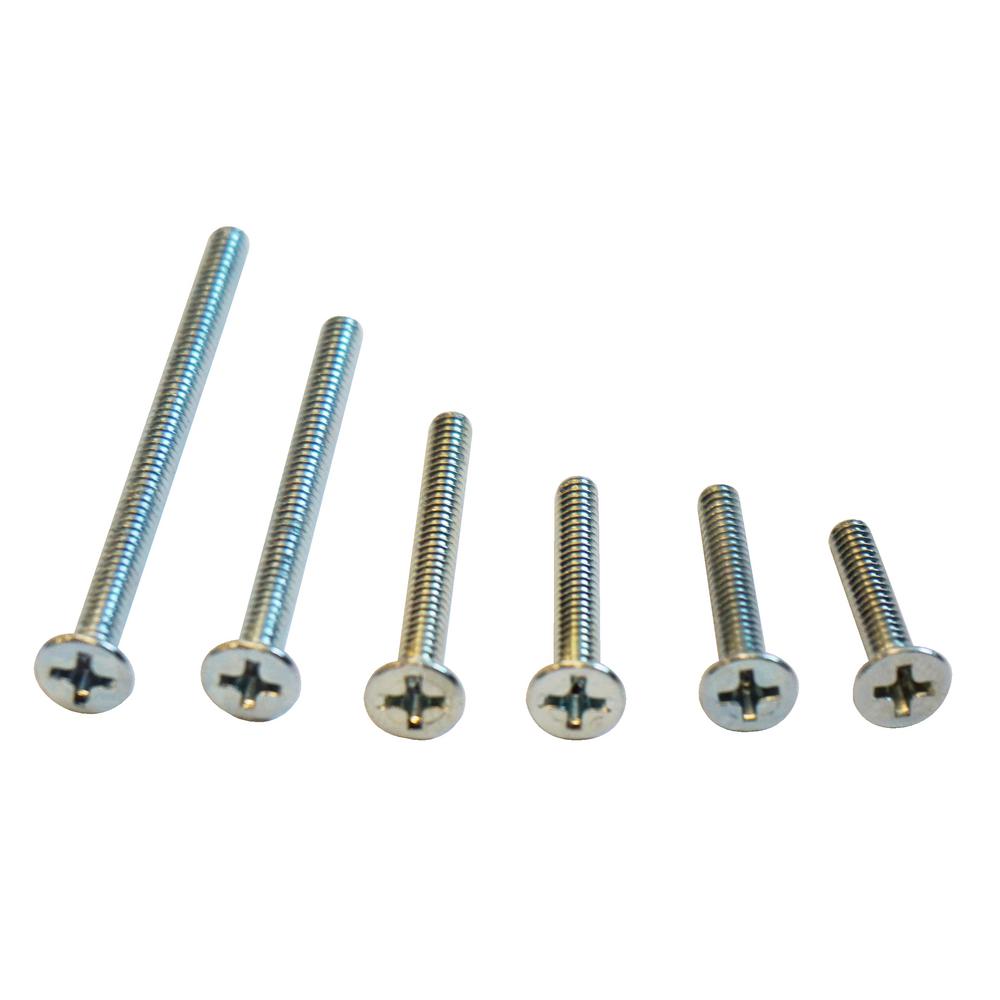 6-32 x 1-1//4-Inch The Hillman Group 35277 Round Head Combo Machine Screw with Nut 100-Pack