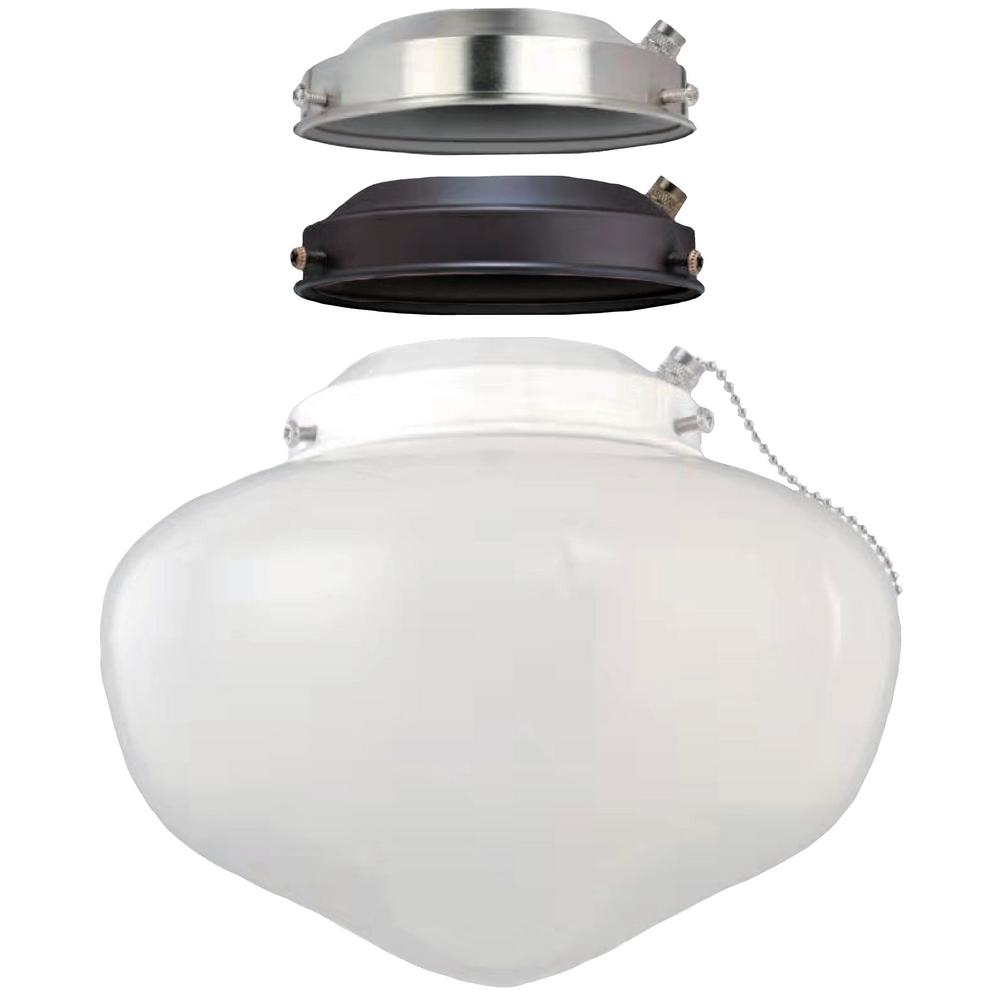 Elite Multi Colored Ceiling Fan Globe Led Light Kit Lk1901 The
