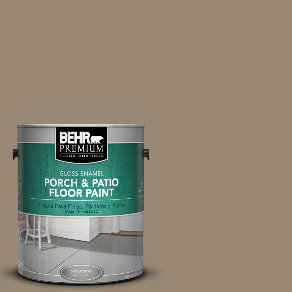 BEHR Premium 1 gal. N3105 Weathered Fossil Gloss Interior/Exterior