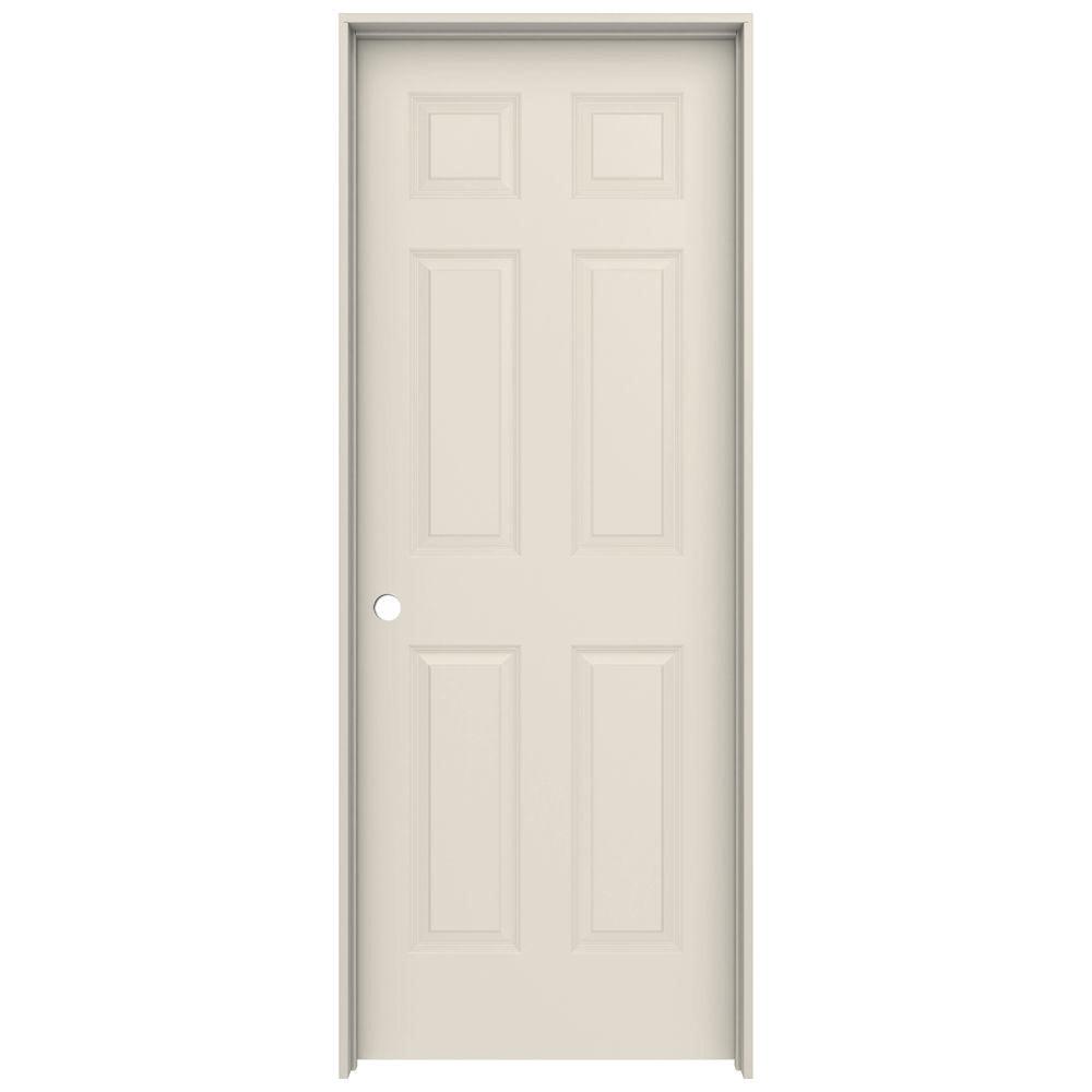 JELD-WEN 24 In. X 80 In. Colonist Primed Right-Hand Smooth Molded ...