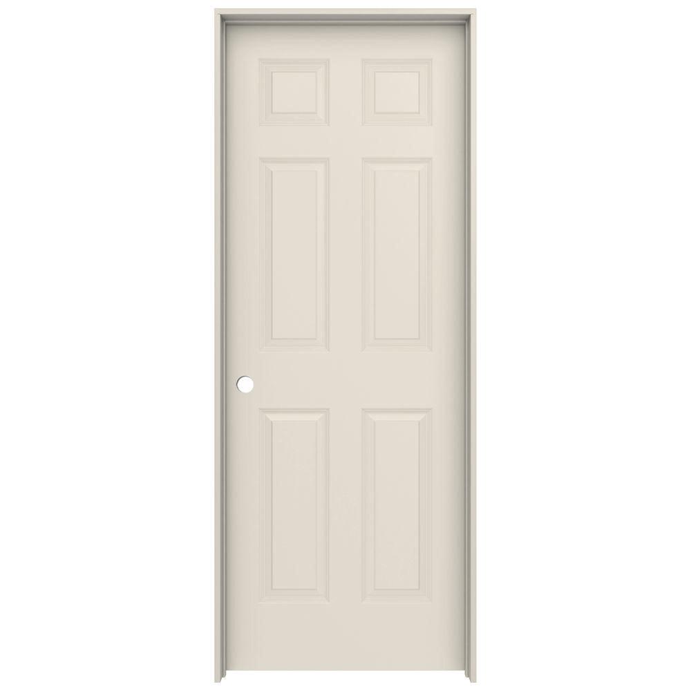 Jeld Wen 24 In X 80 In Colonist Primed Right Hand Smooth Solid