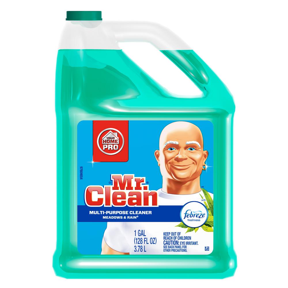 Mr Clean Home Pro 1 Gal Meadows And Rain Scent Multi Surface Liquid