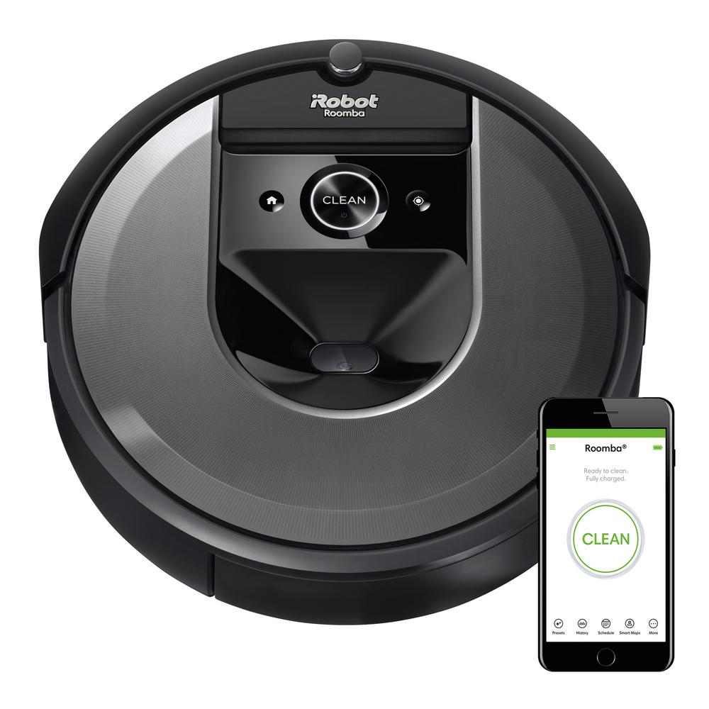 iRobot Roomba i7 Wi-Fi Connected Robot Vacuum Cleaner ...
