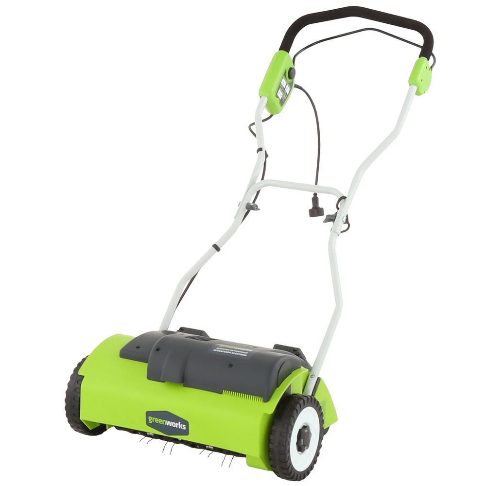 Greenworks 14 inch 10 Amp Dethatcher by Greenworks