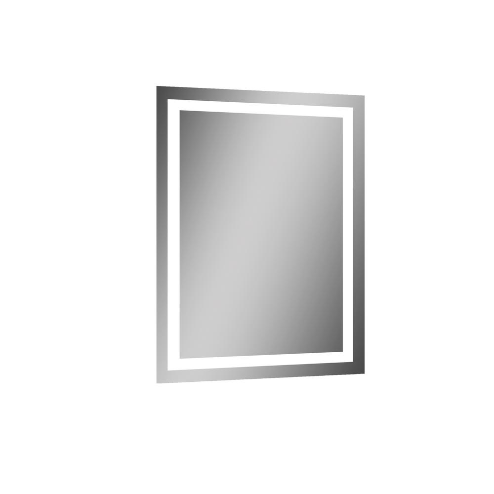 Ltl Home Products Vero 19 7 In W X 27 5 H Lighted Impressions Frameless Led Wall Mirror Aluminum Li8356 The Depot - Frameless Wall Mirror Home Depot Ltl Home Products Vero 19 7 In W X 27 5 H Lighted Impressions Frameless Led Wall Mirror Aluminum Li8356 The Depot - Frameless Wall Mirror Home Depot