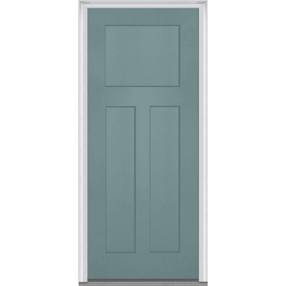 MMI Door 32 in. x 80 in. RightHand Inswing Craftsman 3 MMI Door 32 in. x 80 in. RightHand Inswing Craftsman 3