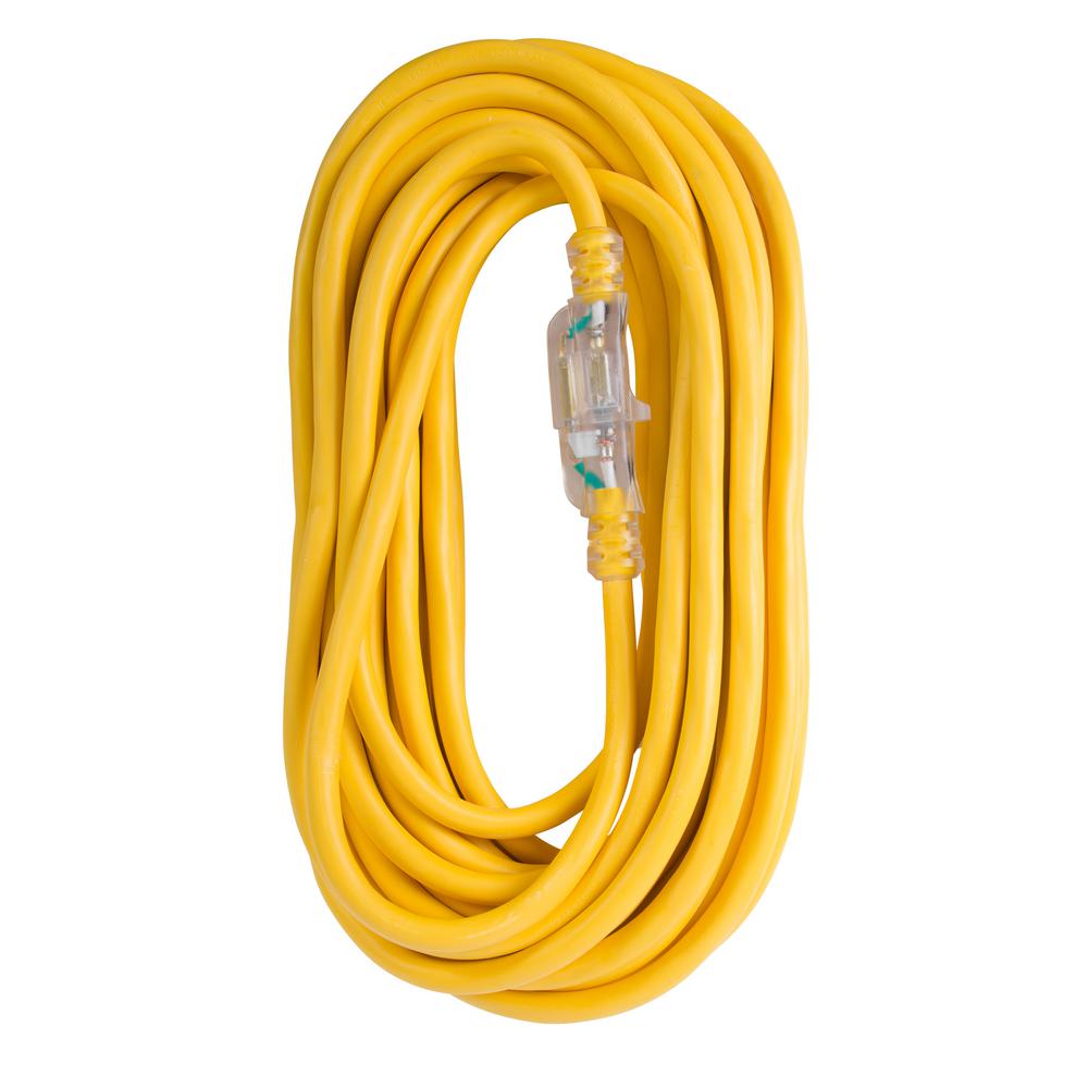 Bergen Industries 100 ft. 12/3 SJTW 15 Amp/125-Volt Outdoor Single Receptacle... by Bergen Industries
