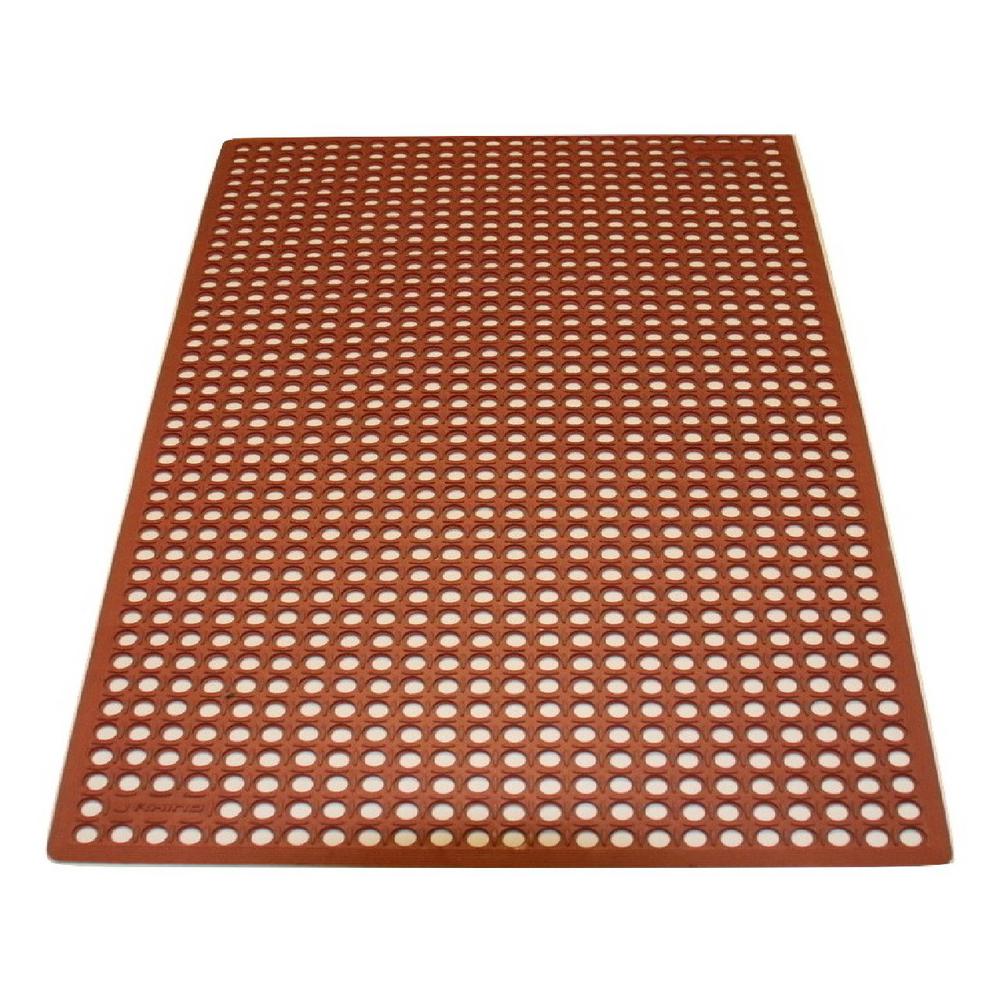 Rhino Anti Fatigue Mats K Series Comfort Tract Red 3 Ft X 20 Ft