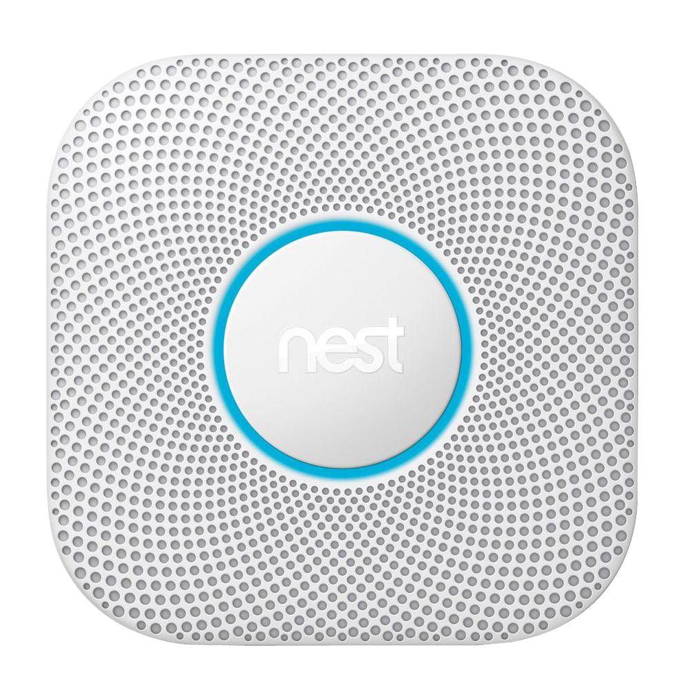 Google Nest Protect Wired Smoke and Carbon Monoxide ...