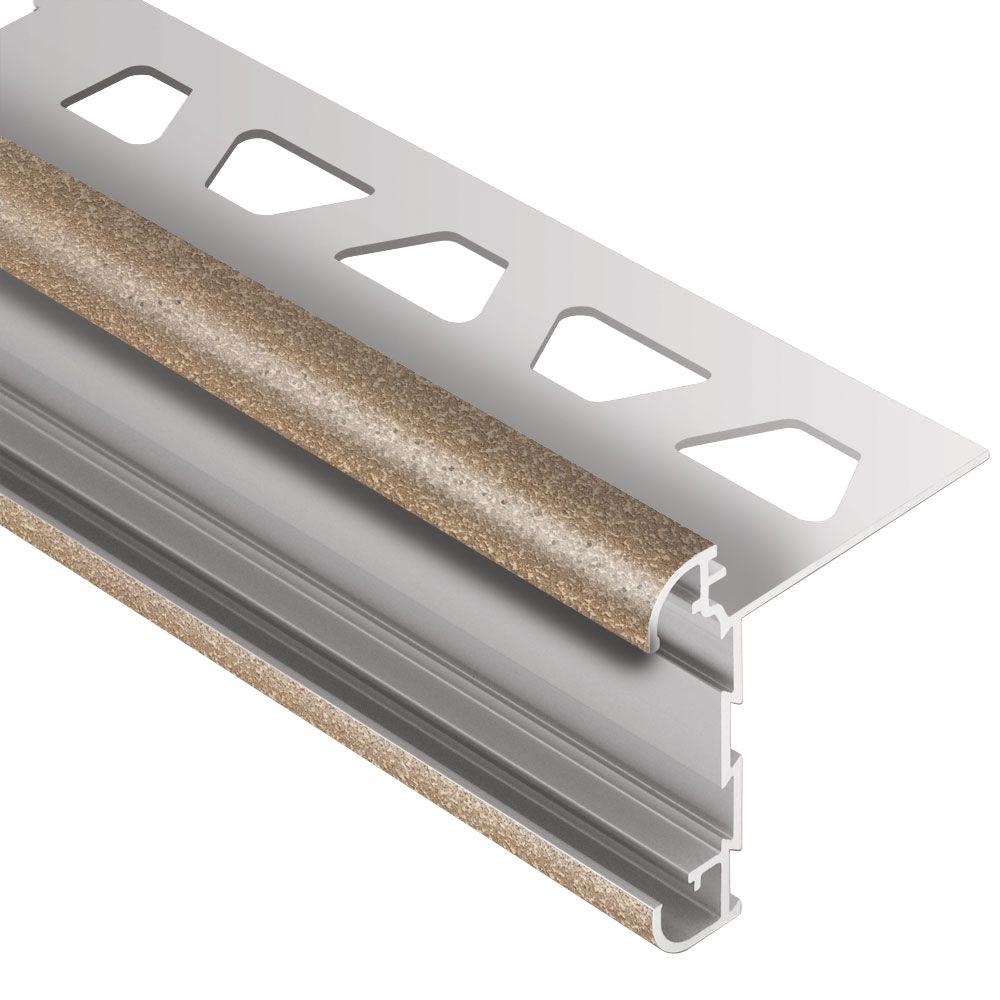 Schluter Rondec Ct Beige Textured Color Coated Aluminum 3 8 In X