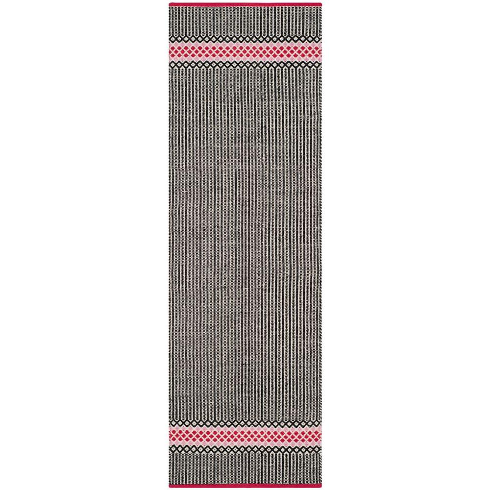 Safavieh Montauk Light Pink/Multi 2 ft. 3 in. x 7 ft. RunnerMTK820P27