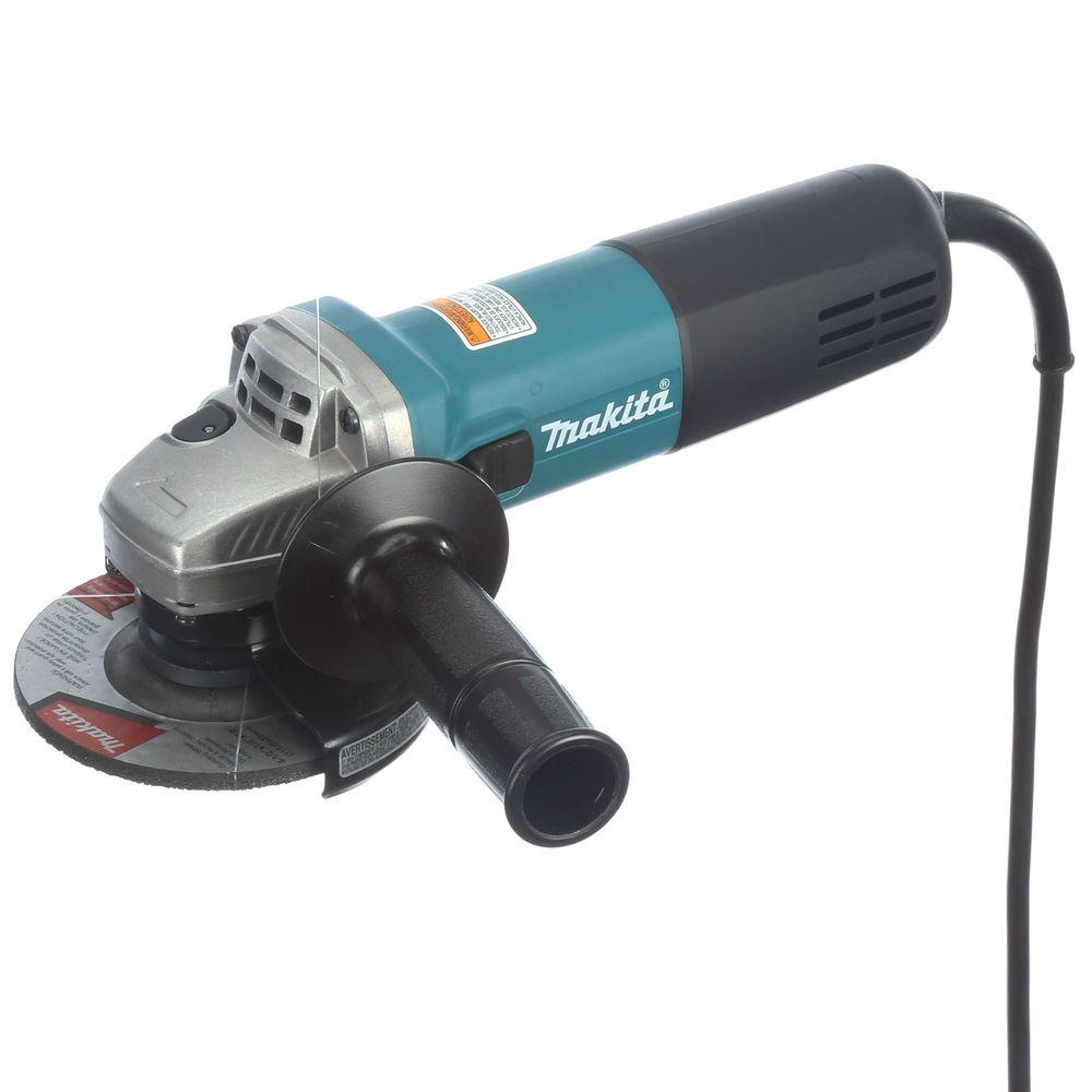 Angle Grinder with Grinding Wheel 