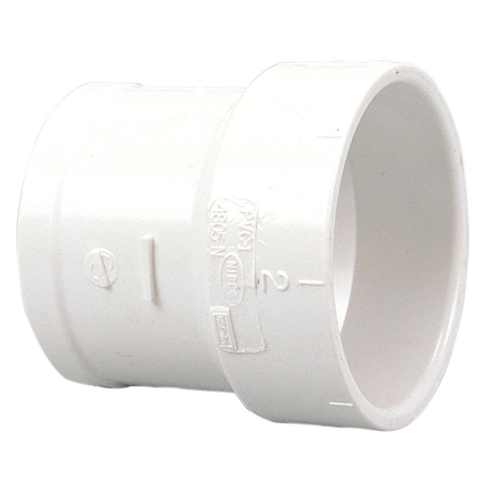 3 in. x 2 in. PVC DWV Reducing CouplingC4801HD32 The Home Depot