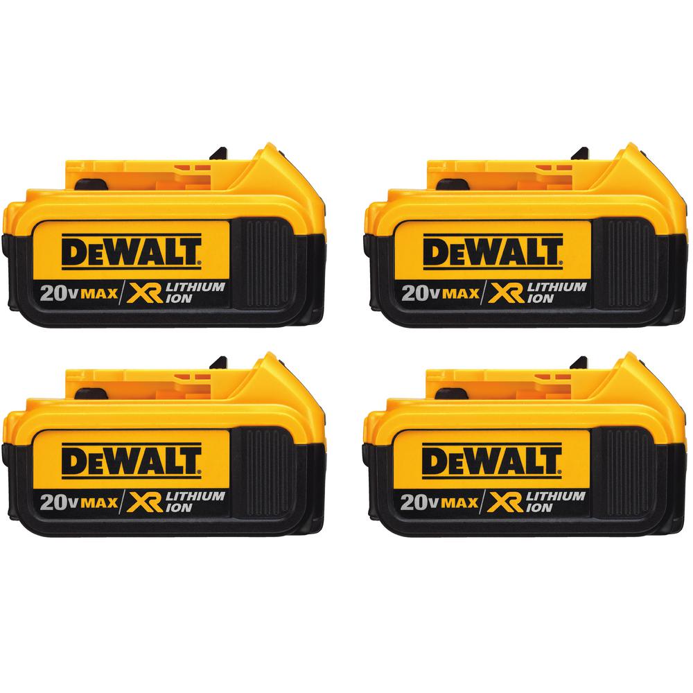 20 volt dewalt drill battery not charging