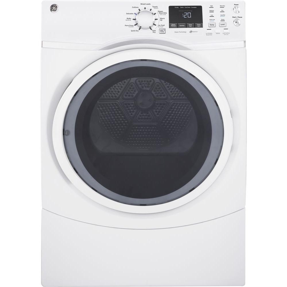 GE 7 5 Cu Ft Gas Front Load Dryer In White GFD45GSSKWW The Home Depot GE 7 5 Cu Ft Gas Front Load Dryer In White GFD45GSSKWW The Home Depot