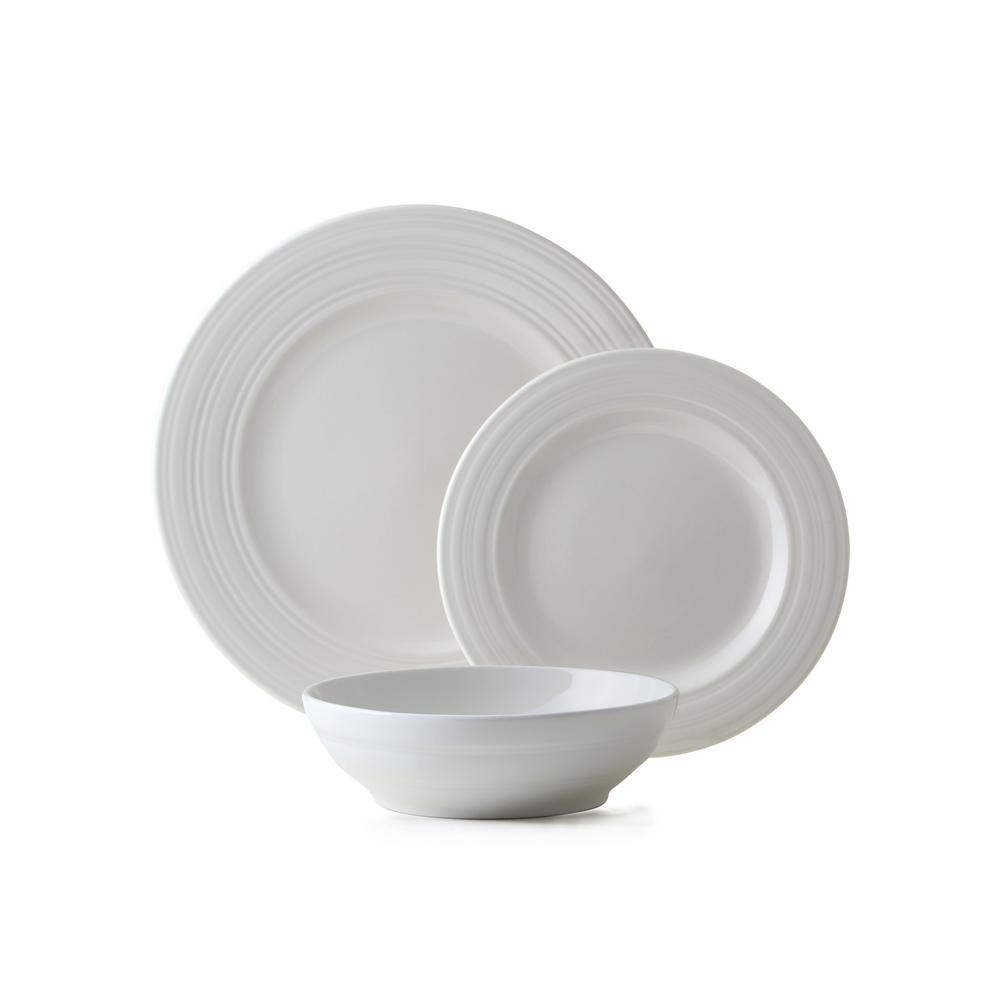 off white dish set