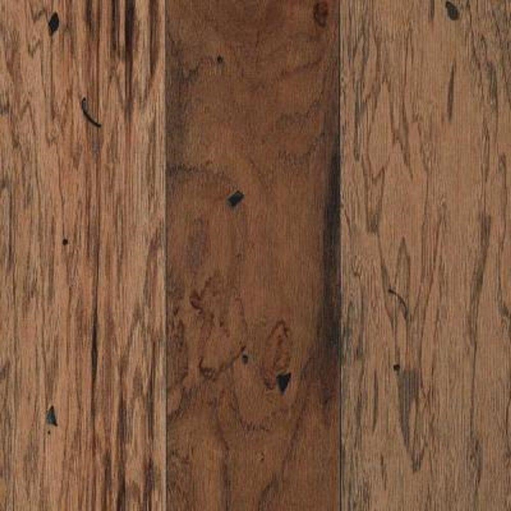 Mohawk Chocolate Hickory 3/8 in. T x 5 in. W x Random Length Soft
