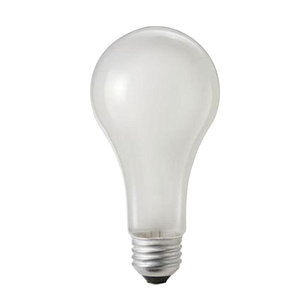 Philips 150-Watt Incandescent A21 120-130-Volt Rough Service Frosted ...