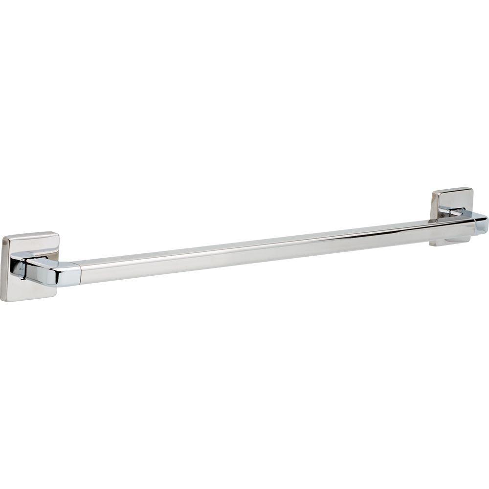 Chrome Delta Grab Bars Bathroom Hardware The Home Depot   Chrome Delta Grab Bars 41924 64 400 Compressed 