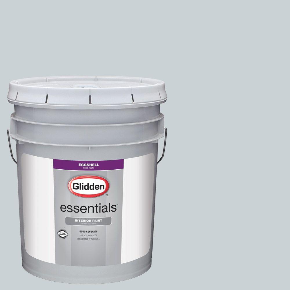 Glidden Essentials 5 gal. HDGCN41 Quiet Rain Eggshell Interior Paint