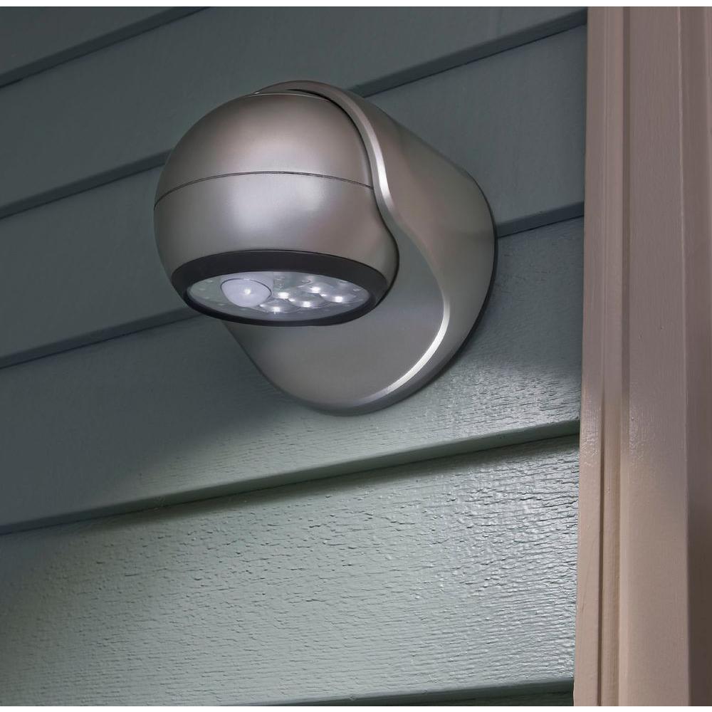 Wireless Motion Sensor Activated Led Outdoor Exterior Porch Wall Wireless Motion Sensor Activated Led Outdoor Exterior Porch Wall Light Fixture 605694001007