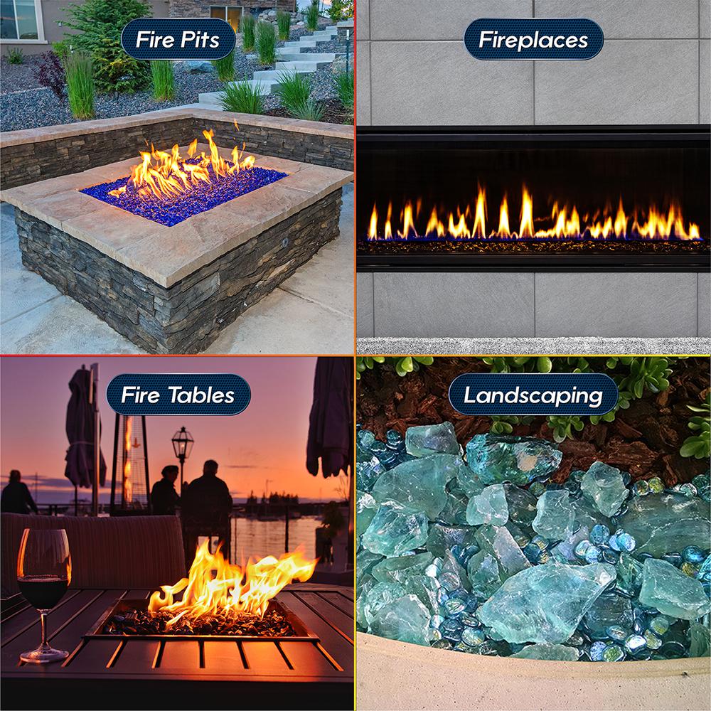 Fire Pit Essentials 1 2 In 10 Lbs Copper Original Fire Glass For