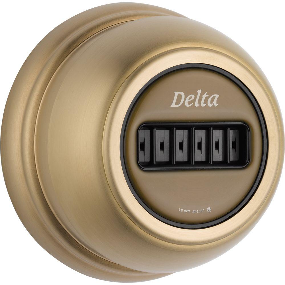 Delta Classic Body Spray/Body Jet Trim Kit Only in Champagne Bronze with (Valve Not