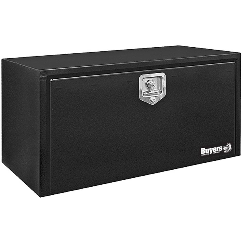 Buyers Products Company 36 in. Black Steel Underbody Tool Box with T