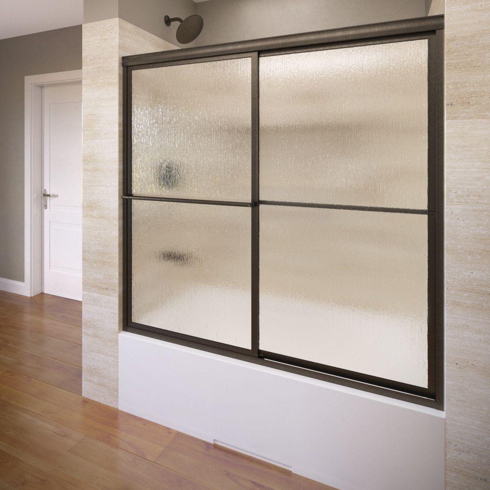 Black Bathtub Doors Bathtubs The Home Depot Framed Sliding Tub Door