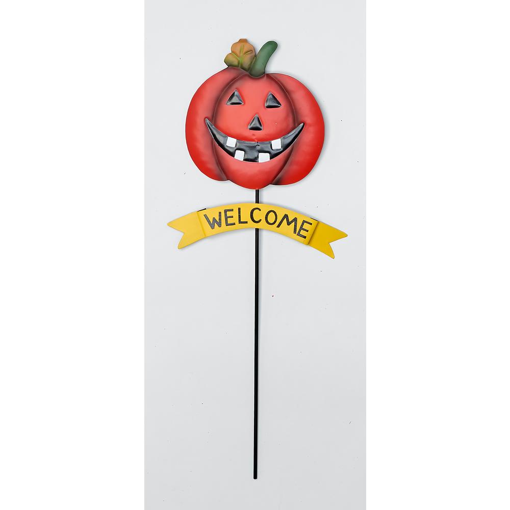 Reviews For 24 In Yard Stake With Metal Welcome Sign Set Of 2 8995 The Home Depot Yard Stake With Metal Welcome