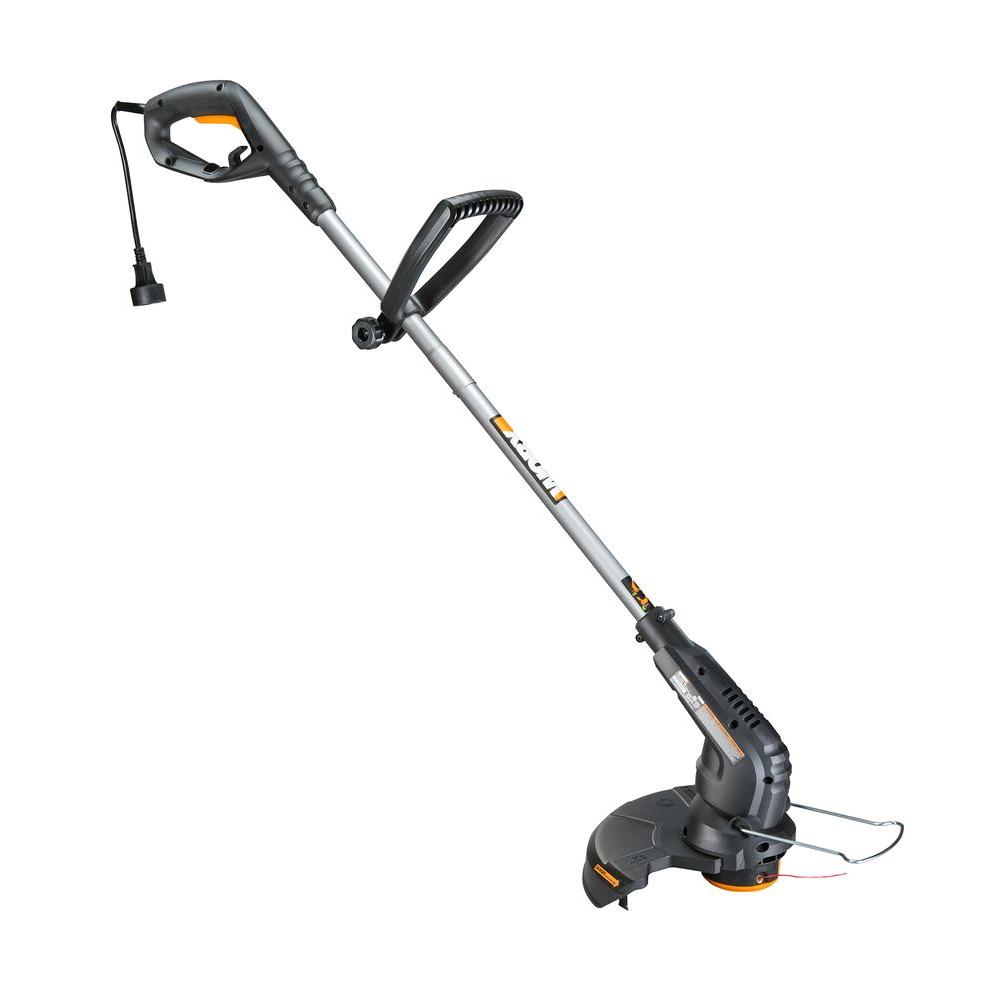 Worx 12 in. 4 Amp Electric Corded Grass TrimmerWG116 The Home Depot