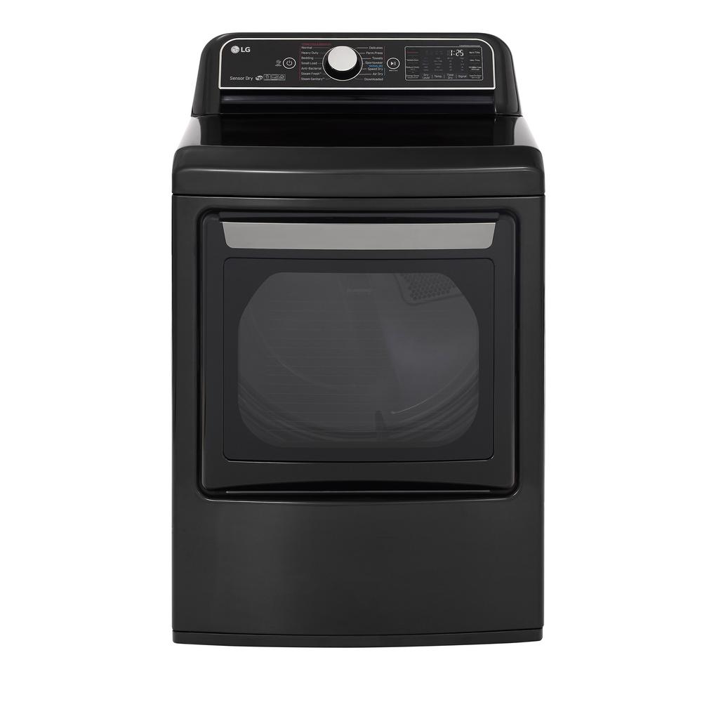 LG Electronics 7.3 cu ft Ultra Large Smart Front Load Gas Dryer with
