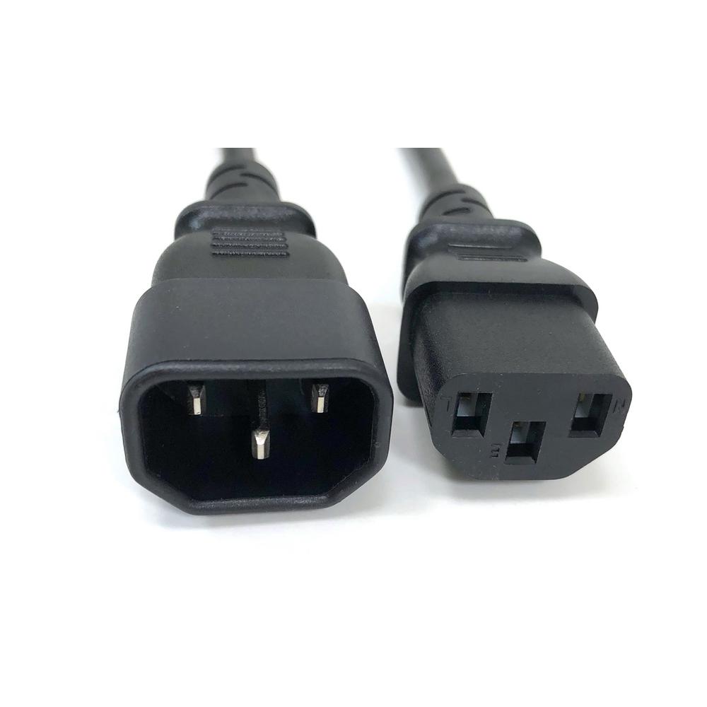 LOT OF 10 6FT Power Extension Cord C13 to C14 18AWG