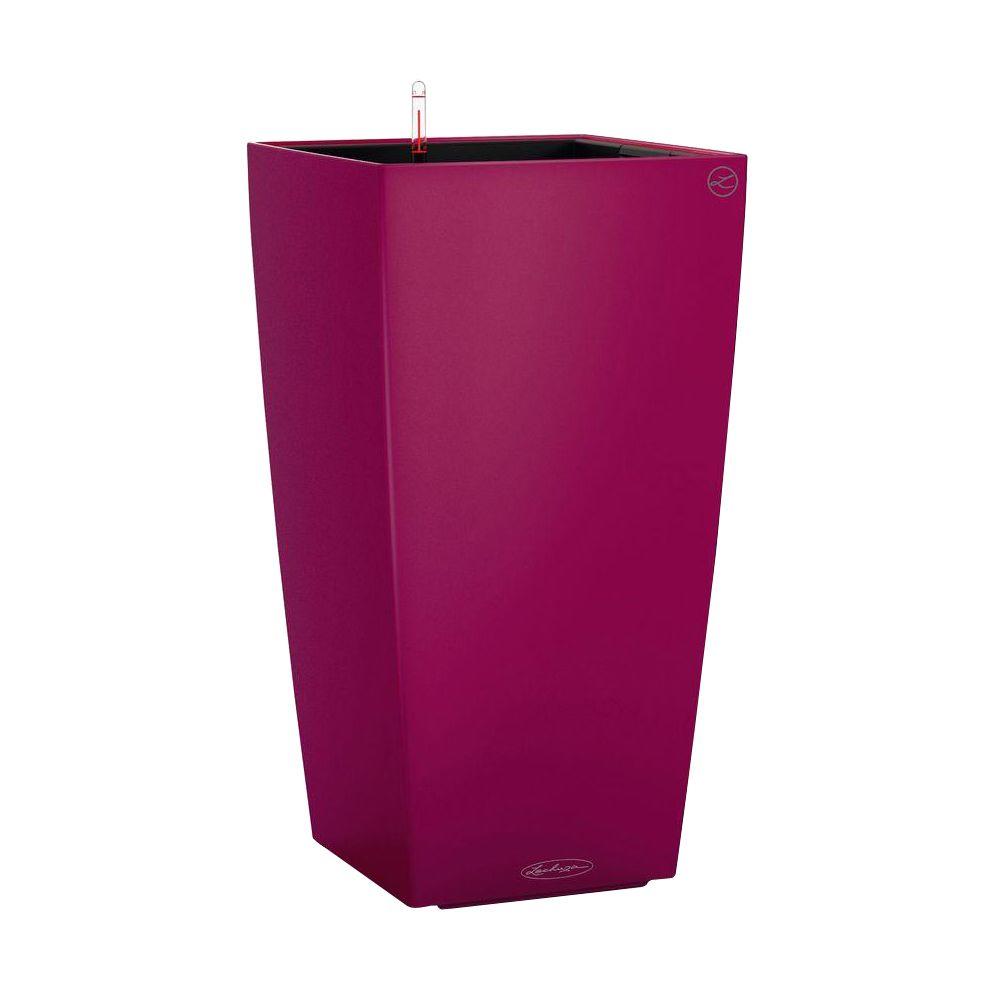 EAN 4008789131393 product image for Lechuza Planters & Pottery Trend Cubico Color-30 12 in. Square Purple Garnet Sel | upcitemdb.com