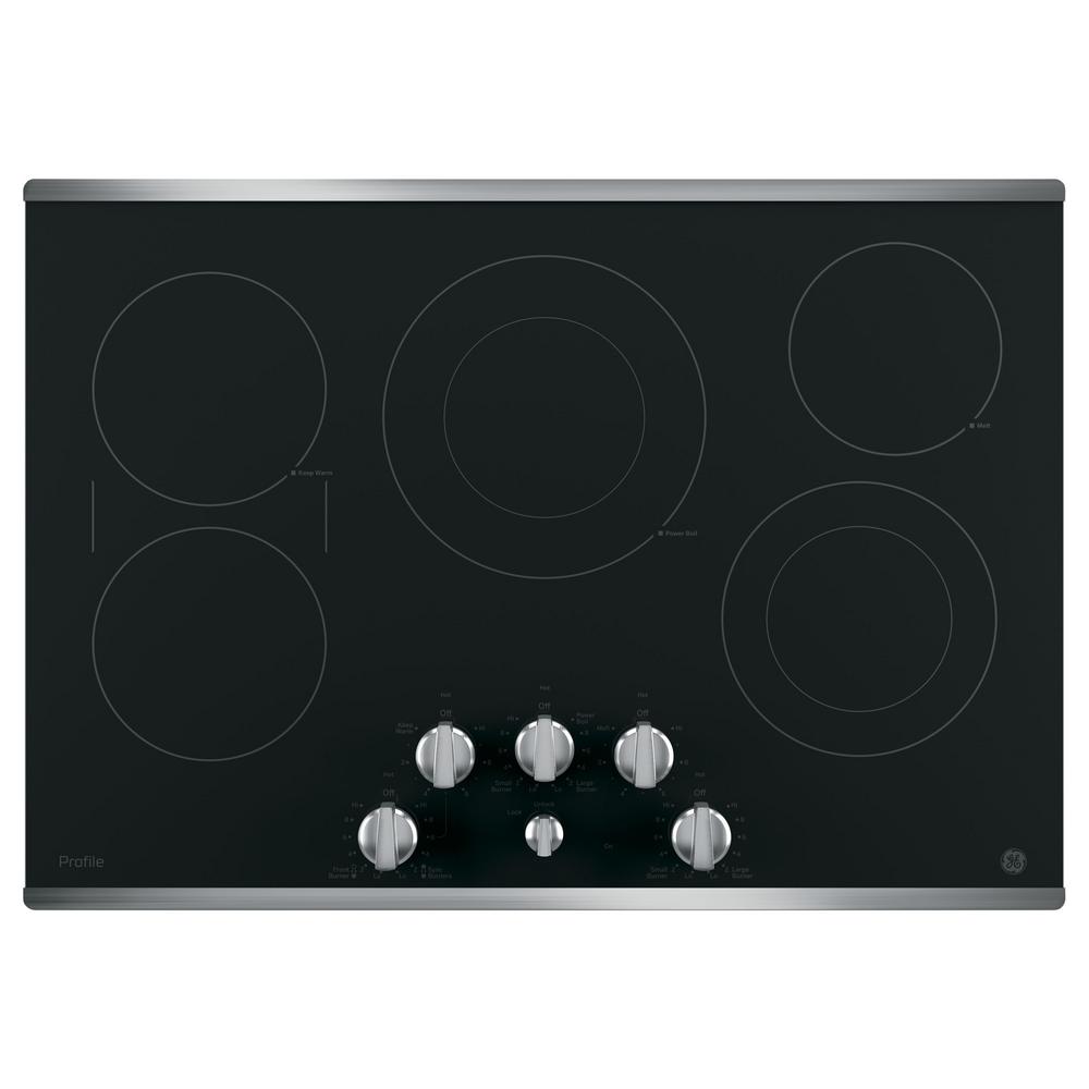 With Griddle Electric Cooktops Cooktops The Home Depot