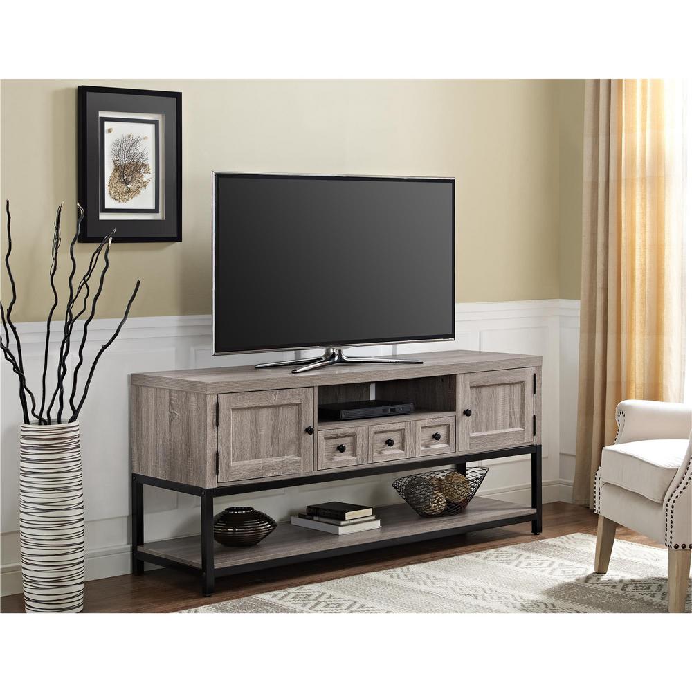 Barrett 70 In Sonoma Oak Multipurpose Tv Console 1793096com The Sonoma Oak Multipurpose Tv Console
