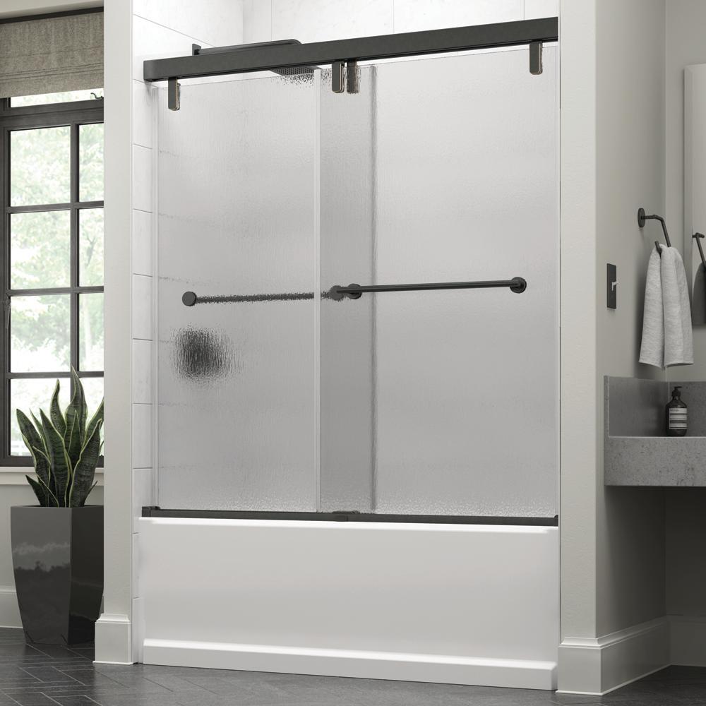 Bath Bathroom Vanities Tubs Faucets Silverton 60 X 59 1 4 In Frameless Mod Soft Close Sliding