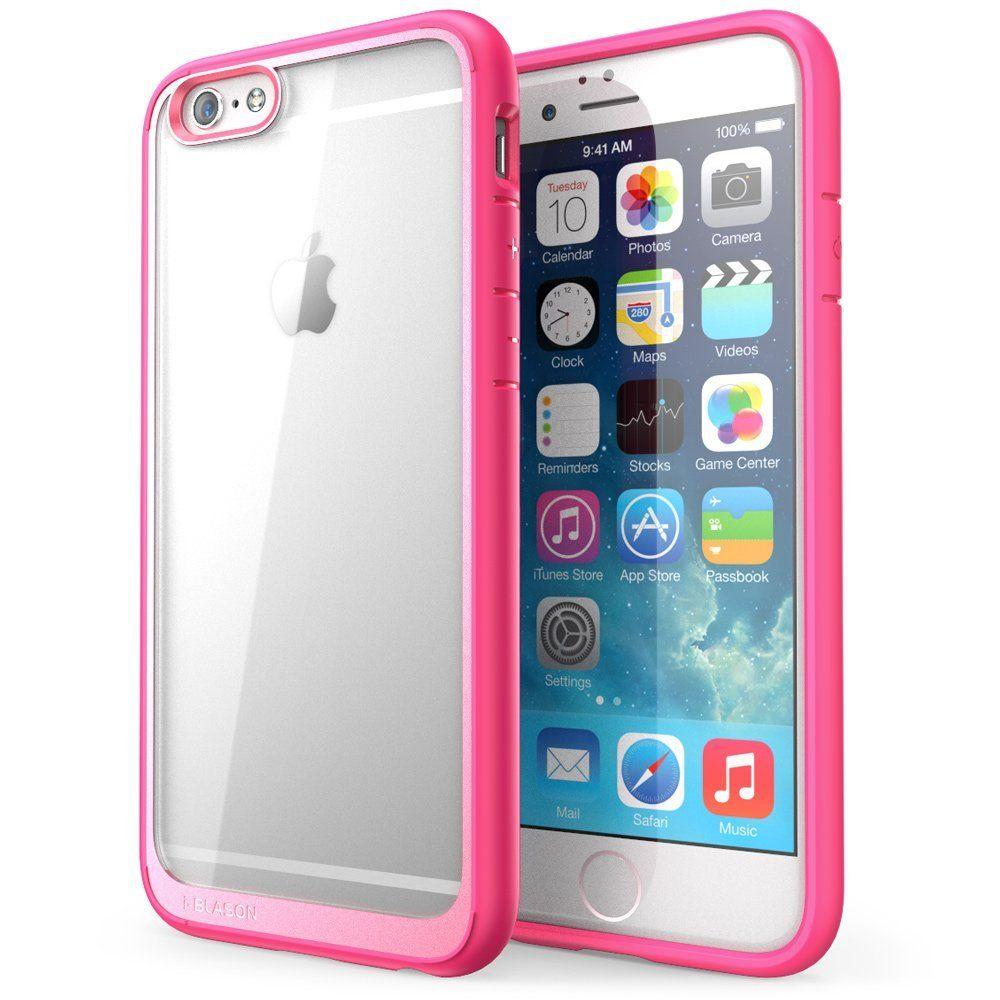 i-Blason Halo Series 4.7 in. Case for Apple iPhone 6/6S, Clear Pink