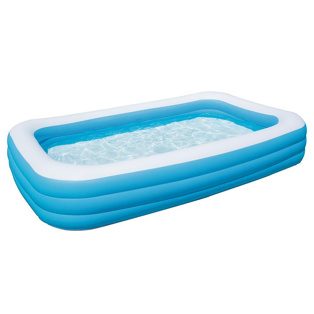 large rectangular inflatable pool