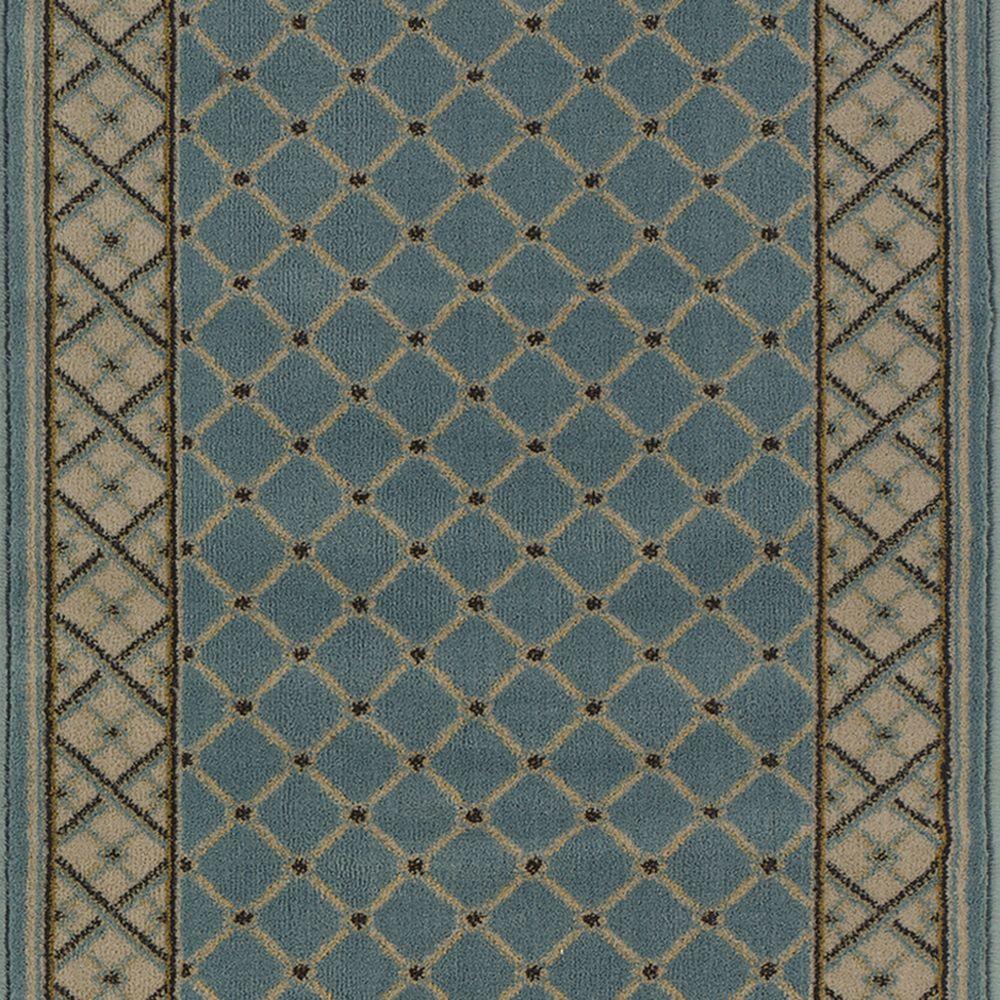 Light Blue Stair Runners Rugs The Home Depot